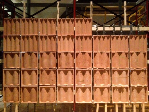 fired clay tile frames