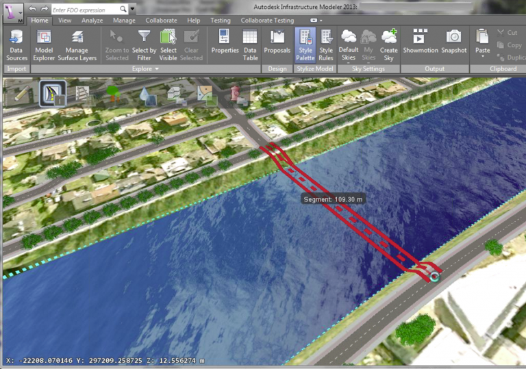 Autodesk infrastructure Modeler. Autodesk.collaborate. Autodesk from BIM for infrastructure.