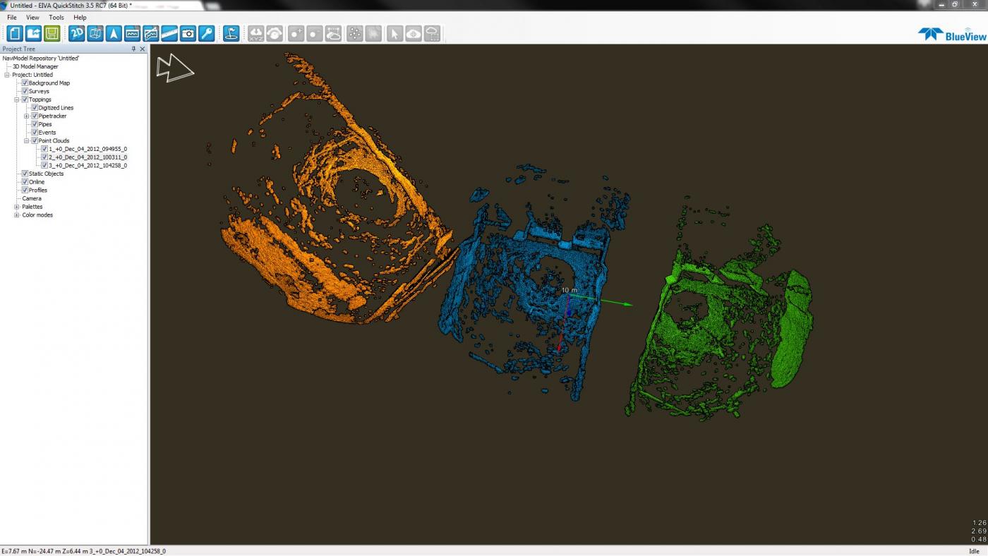 QuickStitch 3D Point Cloud Processing Software Released Informed