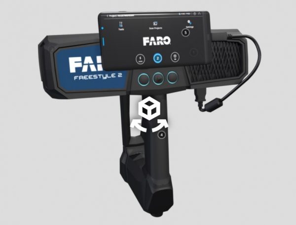 FARO Introduces the Freestyle 2 Handheld Scanner for Construction |  Informed Infrastructure